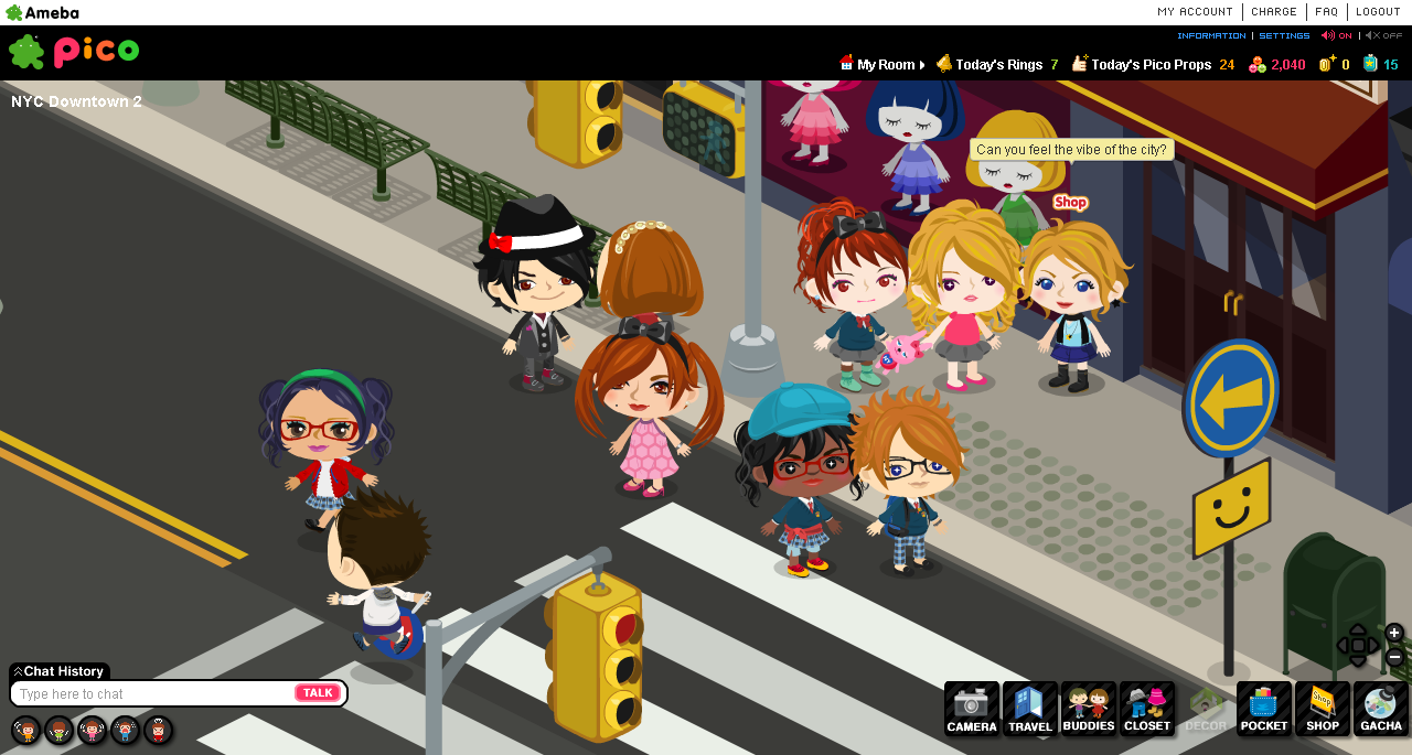 ameba pico virtual world