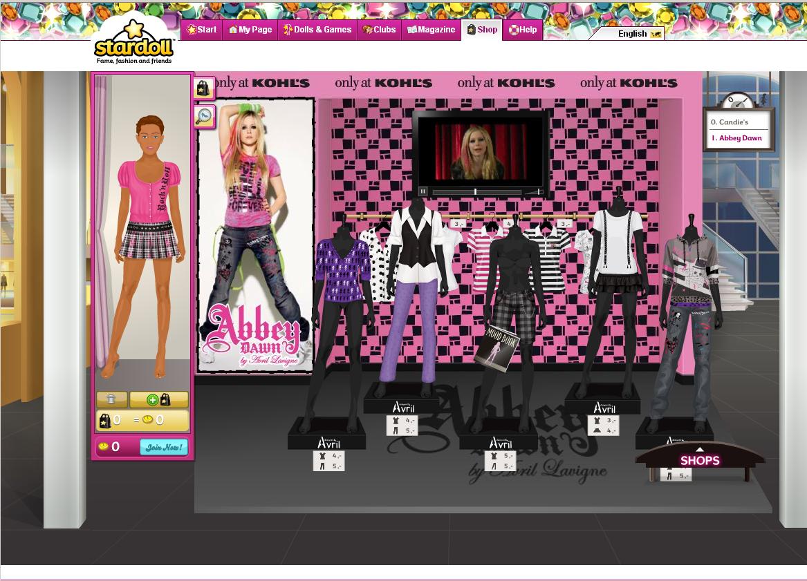 Stardoll discount game online